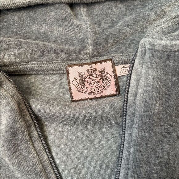 Juicy Couture Gray Velour Tracksuit - Picture 6 of 7